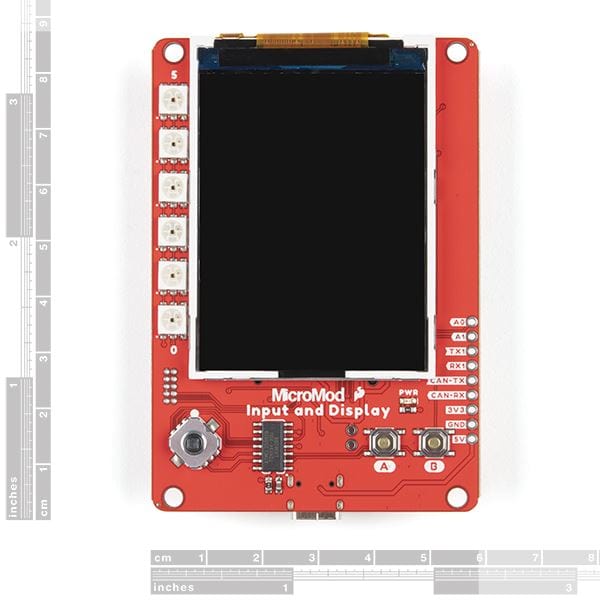 SparkFun MicroMod Input and Display Carrier Board by Sparkfun - The Pi Hut
