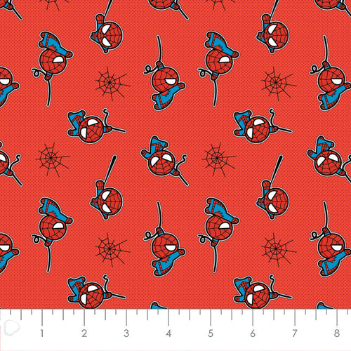 Spiderman Marvel Kawaii Fabric, Camelot