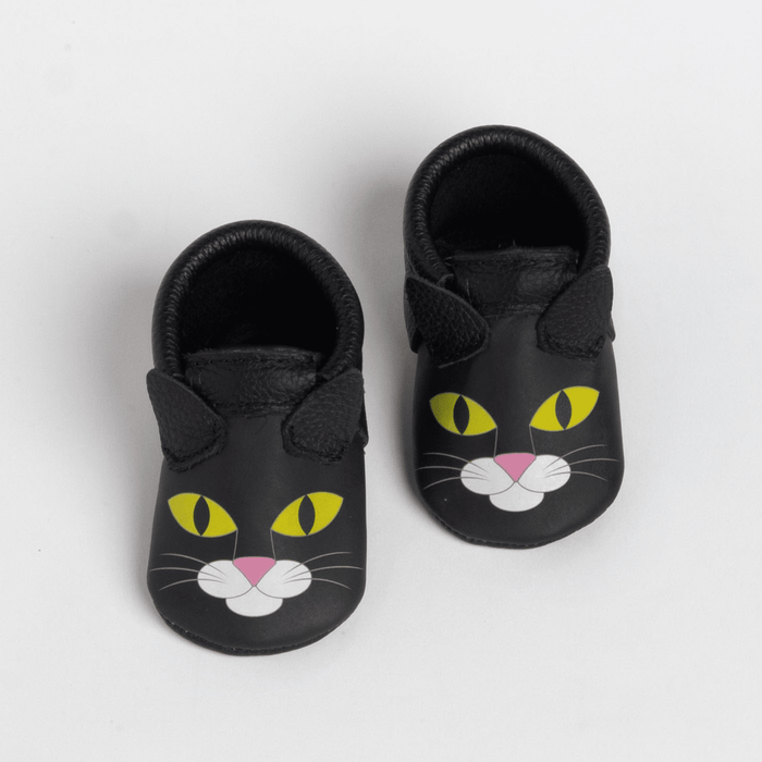 Spooky Cat City Baby Shoe City Mocc Soft Sole