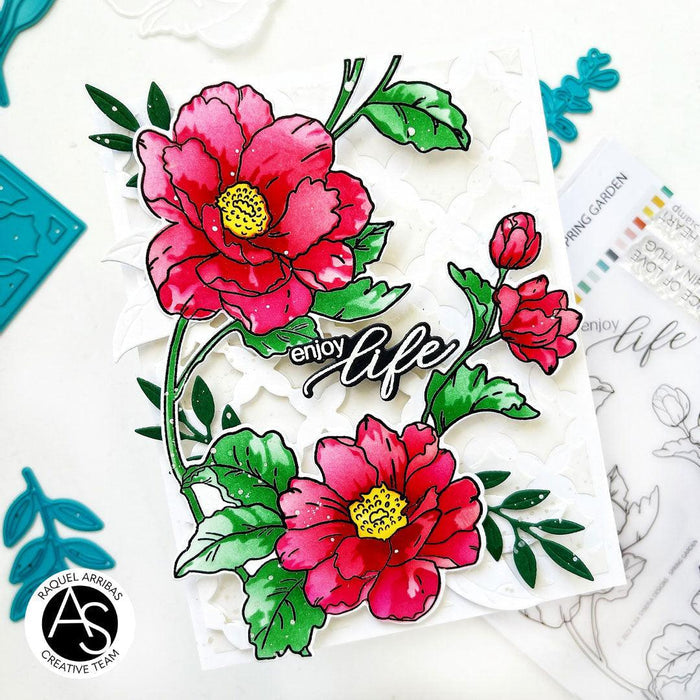 Spring Garden Stamp Set - Alex Syberia Designs