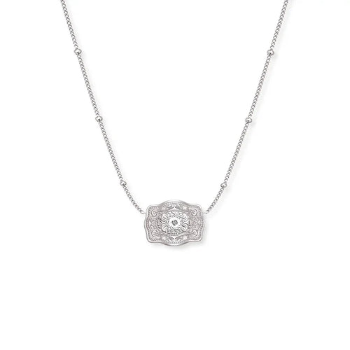 SpurWest Ultra Mini Belt Buckle Necklace Amelia Rose