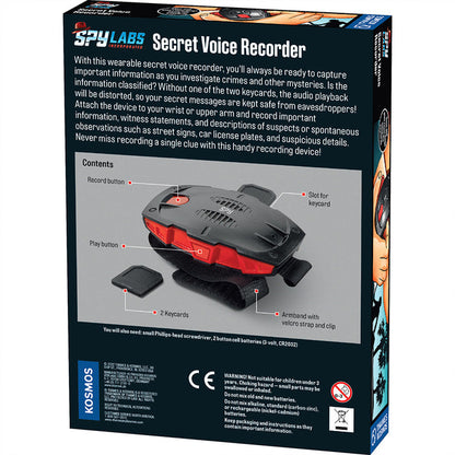 Spy Labs: Secret Voice Recorder Detective Toys Thames & Kosmos
