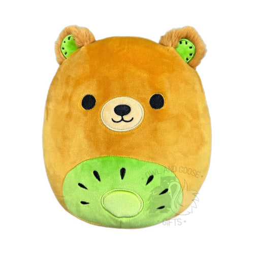 Squishmallow 12 Inch Mitchard the Kiwi Bear Plush Toy - Owl & Goose Gifts