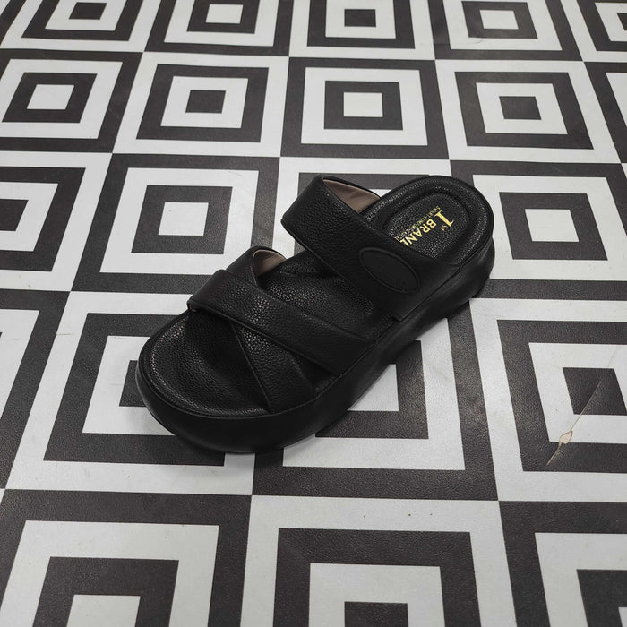 SRJ-061 BLACK - Maha fashions -  Women Footwear