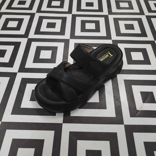 SRJ-061 BLACK - Maha fashions -  Women Footwear