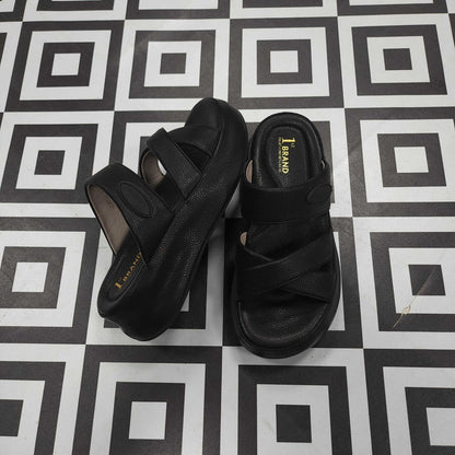 SRJ-061 BLACK - Maha fashions -  Women Footwear