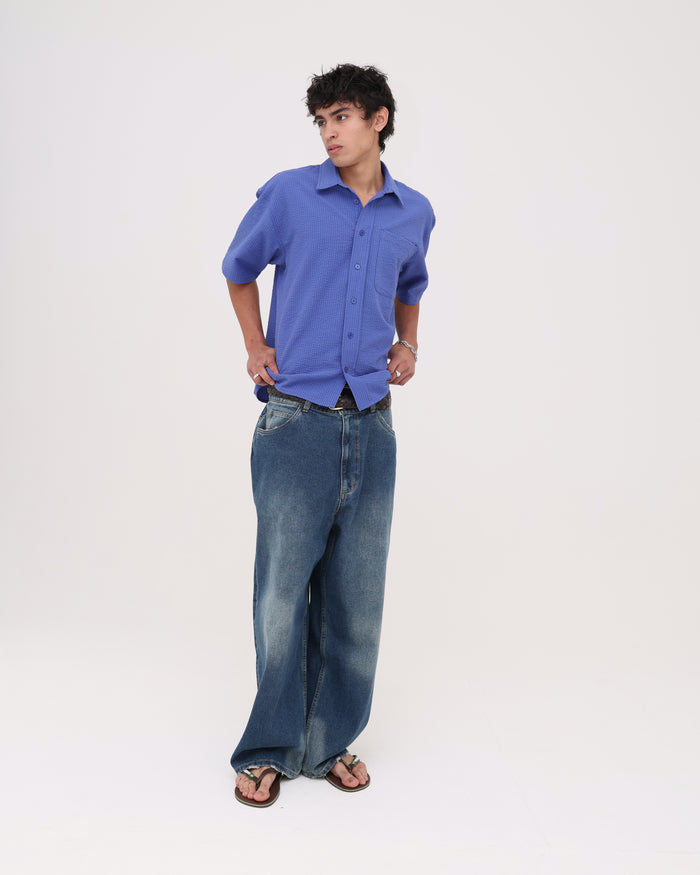SS Shirt - Cobalt Blue