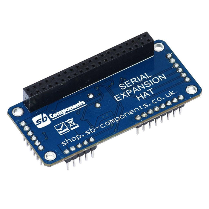 Stackable Serial Expansion HAT [Discontinued] by SBC - The Pi Hut