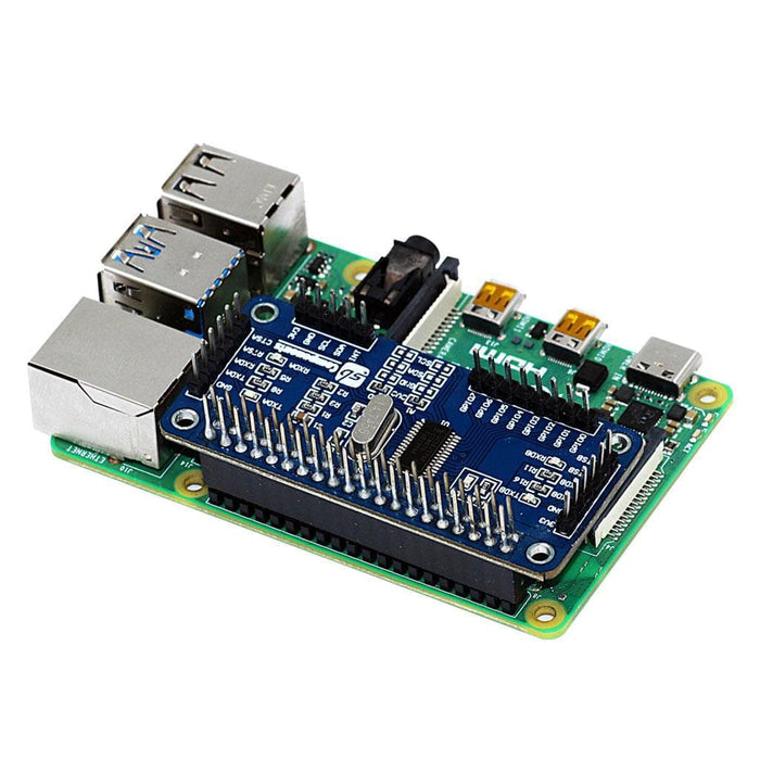Stackable Serial Expansion HAT [Discontinued] by SBC - The Pi Hut