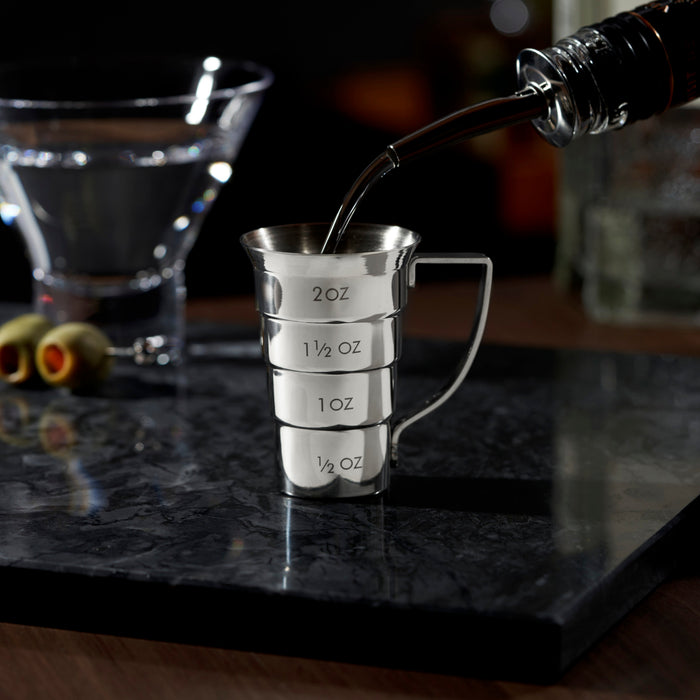 Stainless Steel Stepped Jigger (Online Only)