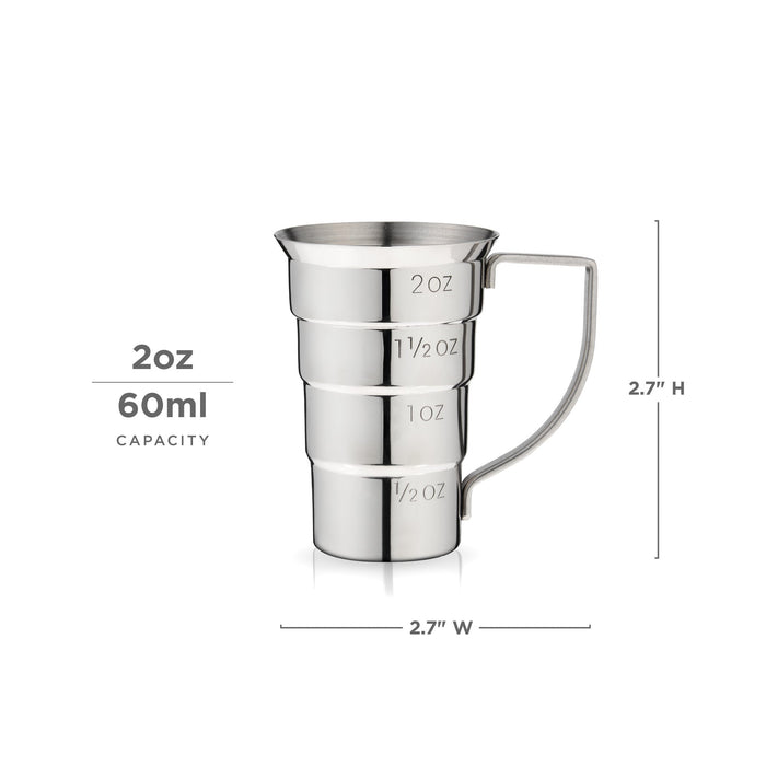 Stainless Steel Stepped Jigger (Online Only)