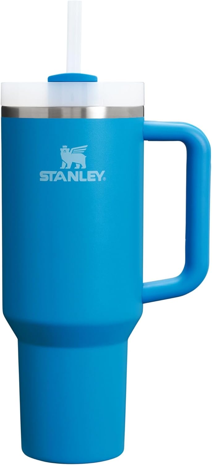 Stanley Quencher H2.0 FlowState Stainless Steel Vacuum Insulated Tumbler Azure 40oz