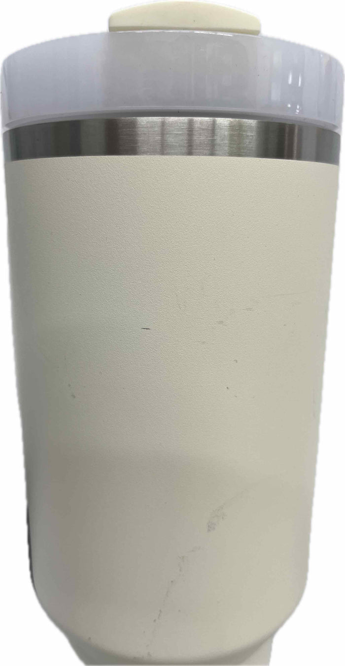 Stanley Quencher H2.0 Tumbler With Handle And Straw Cream 2.0 40oz