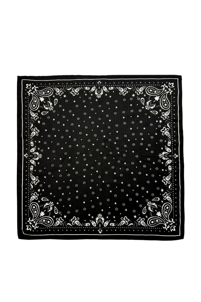 Star Black Wildrag Bandana