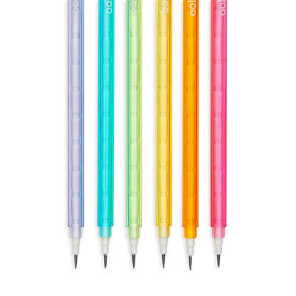Stay Sharp Rainbow Mechanical Pencils showing the tips