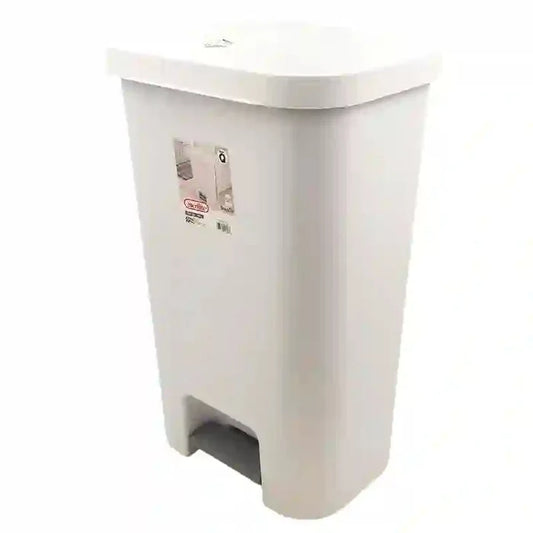 Sterilite, Step Bin White (11.9g)-07314910698 Pie's Variety Store