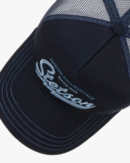 Stetson American Heritage Classic Trucker Cap Navy