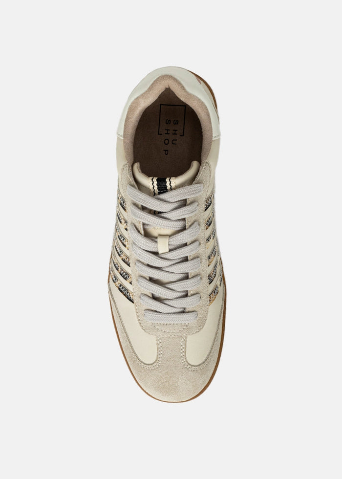 Stevie Sneaker - Beige Leopard