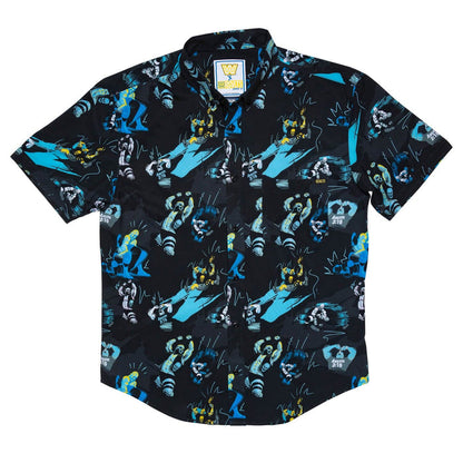 RSVLTS WWE Short Sleeve Shirt Stone Cold 3:16 Day "The Bottom Line" – KUNUFLEX Short Sleeve Shirt