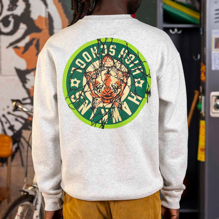 RSVLTS Stranger Things Crew Sweatshirt Stranger Things "Gimme an H!" – Crewneck Sweatshirt Stranger Things "Gimme an H!" – Crewneck Sweatshirt