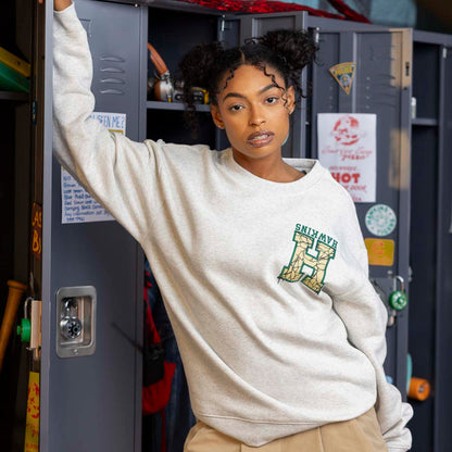 RSVLTS Stranger Things Crew Sweatshirt Stranger Things "Gimme an H!" – Crewneck Sweatshirt Stranger Things "Gimme an H!" – Crewneck Sweatshirt