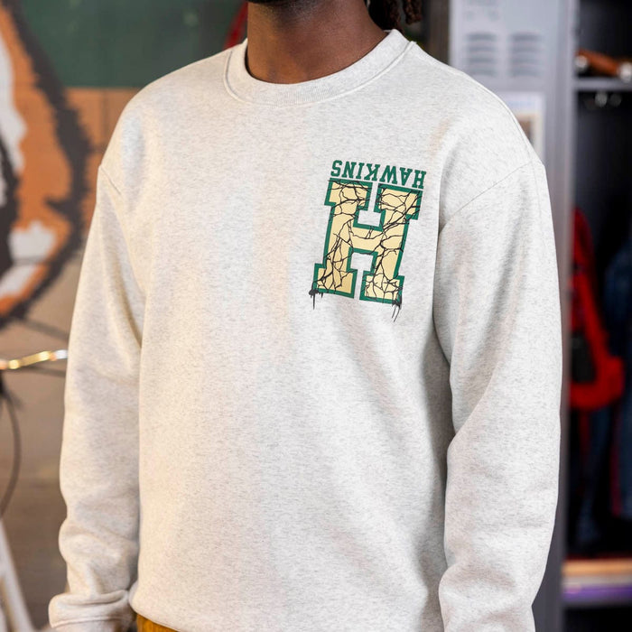 RSVLTS Stranger Things Crew Sweatshirt Stranger Things "Gimme an H!" – Crewneck Sweatshirt Stranger Things "Gimme an H!" – Crewneck Sweatshirt