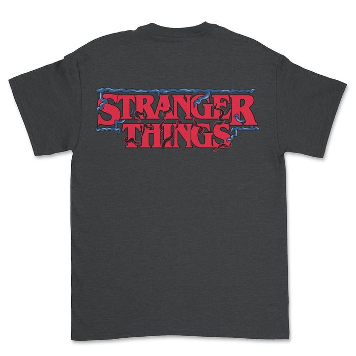 RSVLTS Stranger Things Crewneck T-shirt Stranger Things "Hawkins, Indiana" – Crewneck Tee Stranger Things "Hawkins, Indiana" – Crewneck Tee