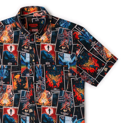 RSVLTS XS Stranger Things Short Sleeve Shirt Stranger Things "The Art of Four" – KUNUFLEX Short Sleeve Shirt Stranger Things "The Art of Four" – KUNUFLEX Short Sleeve Shirt