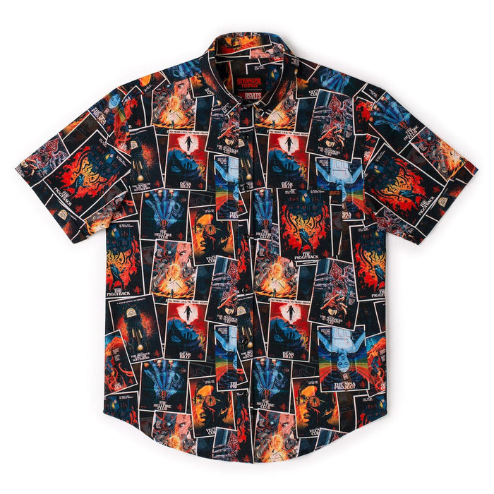 RSVLTS Stranger Things Short Sleeve Shirt Stranger Things "The Art of Four" – KUNUFLEX Short Sleeve Shirt Stranger Things "The Art of Four" – KUNUFLEX Short Sleeve Shirt