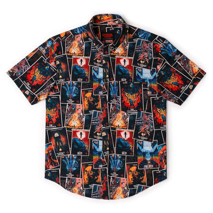 RSVLTS Stranger Things Short Sleeve Shirt Stranger Things "The Art of Four" – KUNUFLEX Short Sleeve Shirt Stranger Things "The Art of Four" – KUNUFLEX Short Sleeve Shirt