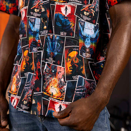 RSVLTS Stranger Things Short Sleeve Shirt Stranger Things "The Art of Four" – KUNUFLEX Short Sleeve Shirt Stranger Things "The Art of Four" – KUNUFLEX Short Sleeve Shirt