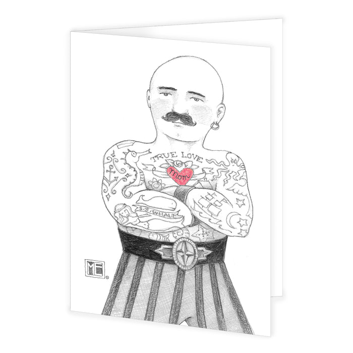 Strong Man Engeldark Card