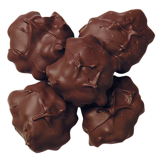 Sugar Free Pecan Caramel Patties - Milk Chocolate 5lb