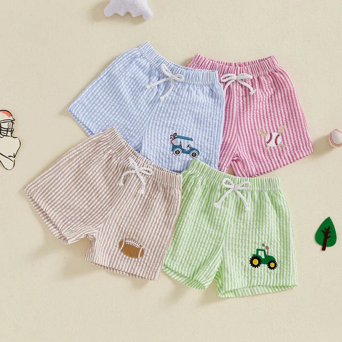 SUMMER Striped Shorts