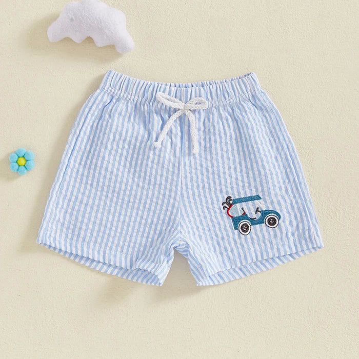 SUMMER Striped Shorts