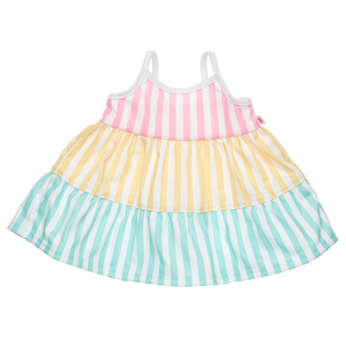 Summer Stripes Maxi Dress