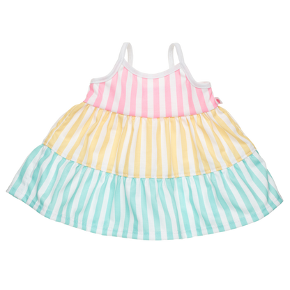 Summer Stripes Maxi Dress