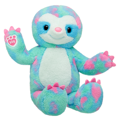 Summer Waves Sloth Stuffed Animal