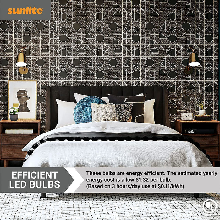 Sunlite LED Bulb 75 w  Upgrade to LED with this standard A19 shape household light bulb with medium base (E26). These non-dimmable bulbs are an energy efficient replacement for incandescent bulbs. At 11 watts, they use less energy  -80684 Hannah's Variety Store