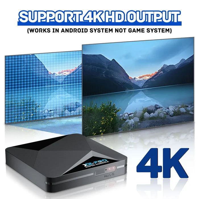 Super Console X2 Pro  Support 4K output