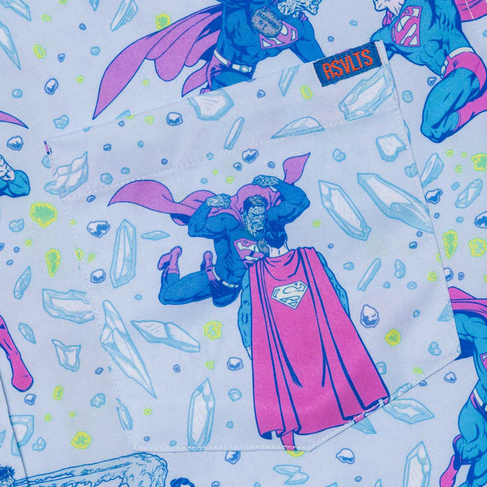 RSVLTS RSVLTS DC Superman™ "Superman vs. Bizarro™" – KUNUFLEX Short Sleeve Shirt
