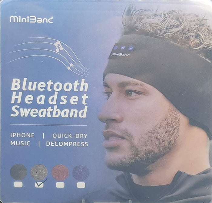 Sweat Band With Bluetooth Headset