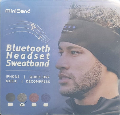 Sweat Band With Bluetooth Headset
