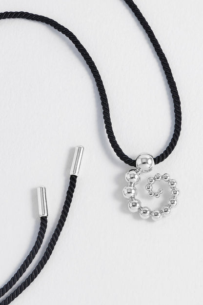 Swirl Cord Necklace