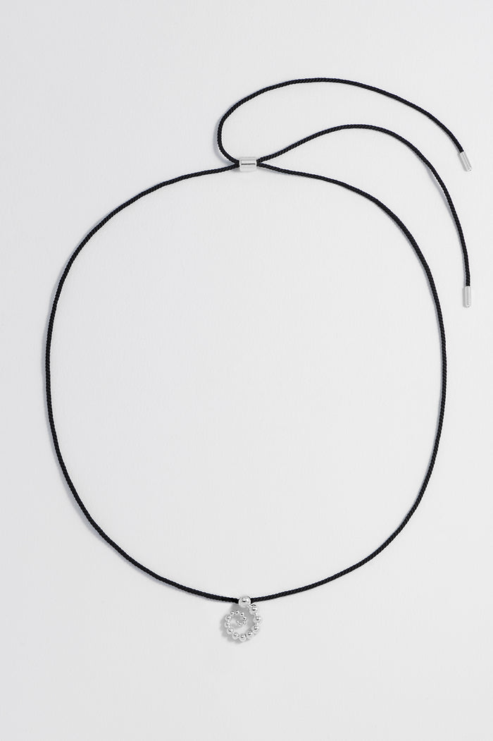 Swirl Cord Necklace