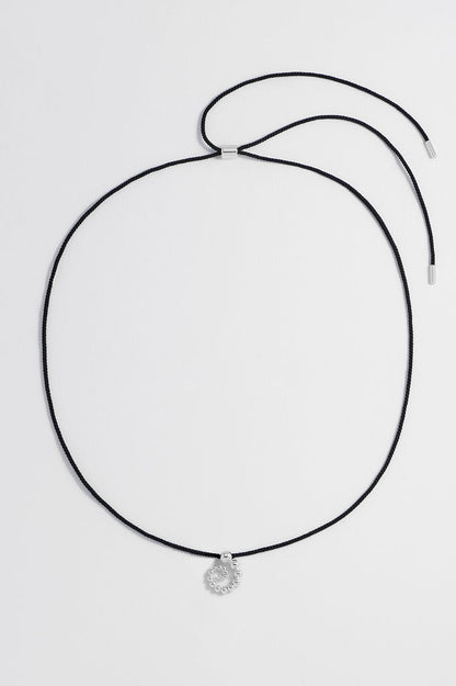 Swirl Cord Necklace