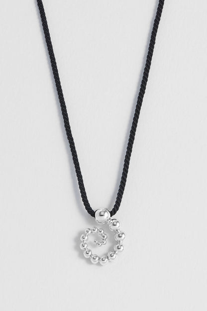 Swirl Cord Necklace