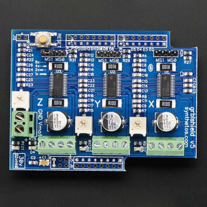 Synthetos gShield (grblShield) V5 by Adafruit - The Pi Hut