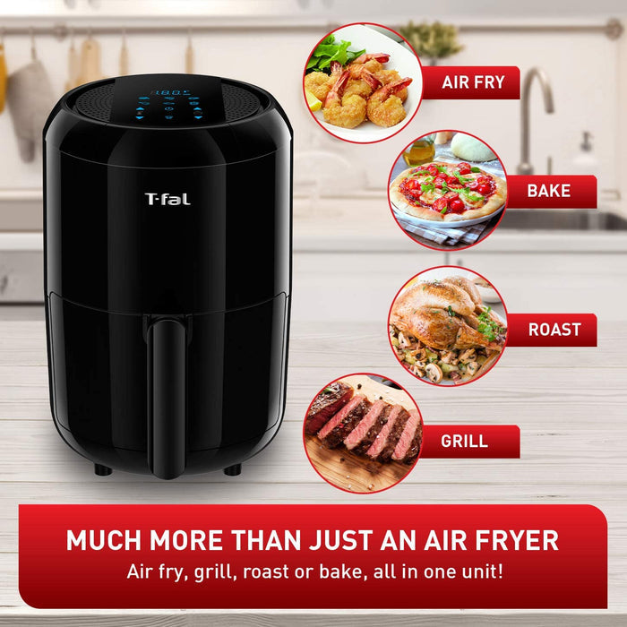 T-FAL Compact Digital Air Fryer 1.6L - Blemished package with full warranty - EY301850