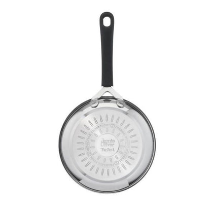 T-FAL E3030244 Jamie Oliver Quick and Easy Stainless Steel 20 cm Fry Pan